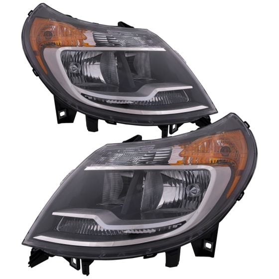 OEM 14-22 RAM PROMASTER 1500-3500 FRONT LEFT HEADLIGHT UPPER BEZEL