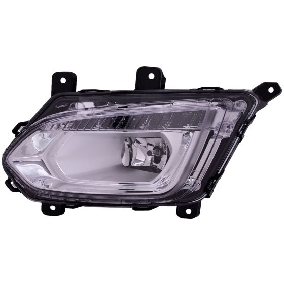 TRQ Passenger Side Headlight Assembly Compatible with 2010-2015 Chevrolet Equinox L