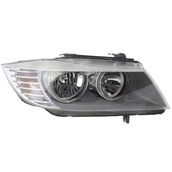 Headlight Fits BMW 3 Series Sedan Wagon Chrome Halogen Right
