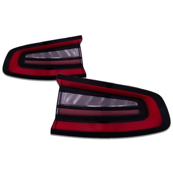 HEADLIGHTSDEPOT Luz Trasera Compatible Con Dodge Charger 2015-2023