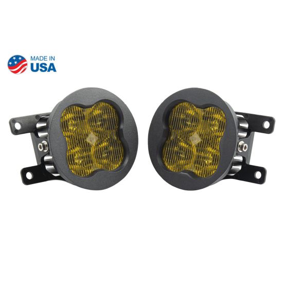 flex breeze vape Rough Country 2 Inch Black Series LED Light Pods SAE Fog main image 0