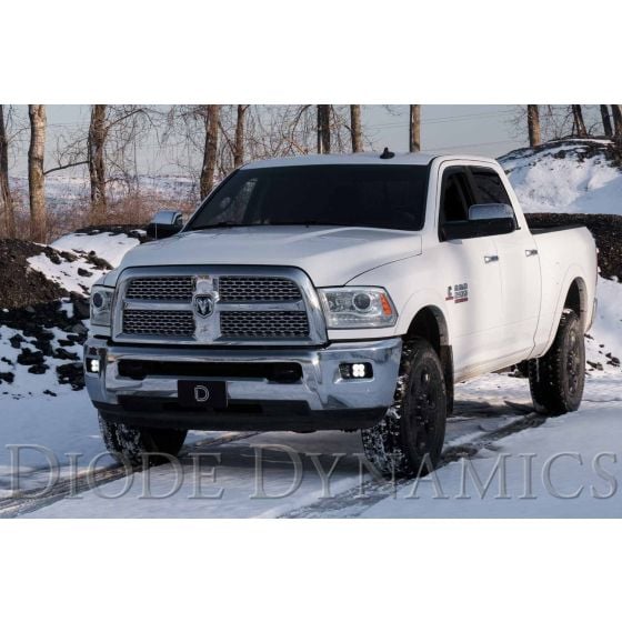 SS3 LED Pod Sport 09-18 Ram 1500 2500 3500 Horizontal Kit White SAE Fog SS3 LED Pod Sport 09-18 Ram 1500 2500 3500 Horizontal Kit White SAE Fog