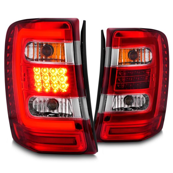 【jeep nkht】 LED C-Bar Tail Light Set for 99-04 Jeep Grand Cherokee