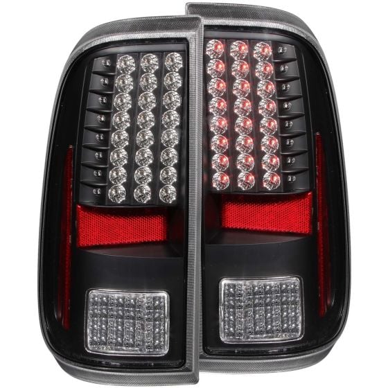F250 Tail Lights Tinted Tail Lights GRAND ORANGE Tail Lights Assembly Rear Lights Tail Lamp Compatible With Ford F250 F350 F450 F550 Super Duty 2008-2016 Pair Driver And Passenger Side W/o Bulb - Foto 5