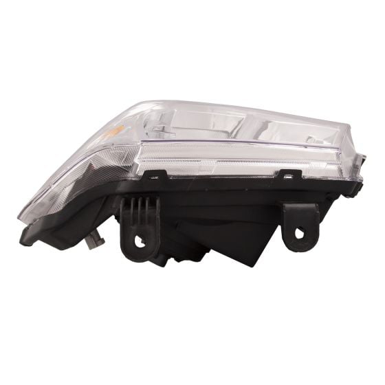 MAYELLO Right Headlight Assembly – Passenger Side For 2009-2021 Nissan Frontier, Halogen, Chrome Housing