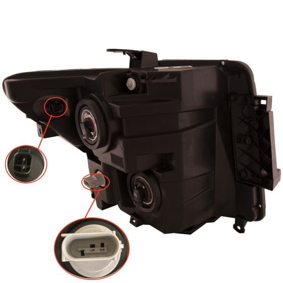 Headlight Fits Nissan Titan 16-23 Halogen Headlamp Left Hand