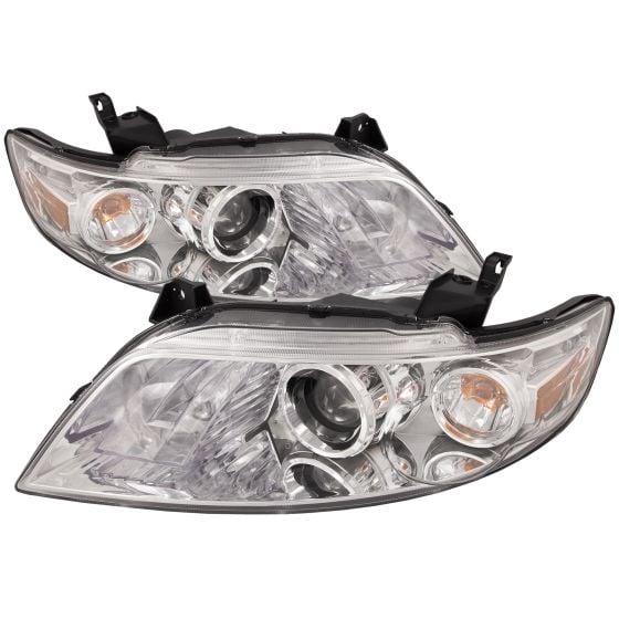 Headlights Set HID Left Driver Right Passenger Pair Fits 2003-2008 ...