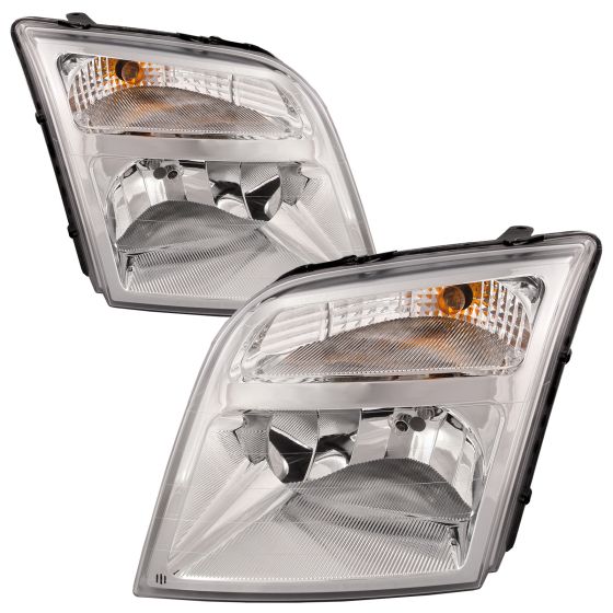 HEADLIGHTS FOR MITSUBISHI ECLIPSE 95-96 Angel Eyes Chrome LHD LPMI01-ED