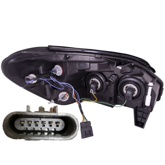 Pair Halogen Headlight Head Lamp For Buick Envision 2016-2018 W/Bulb (LED DRL) E - Foto 2