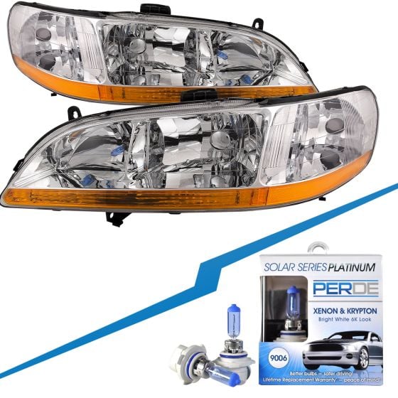 H7 Halogen Headlight Bulbs, Set of 2 (Fits 2002-2014 Audi A4 & A6)