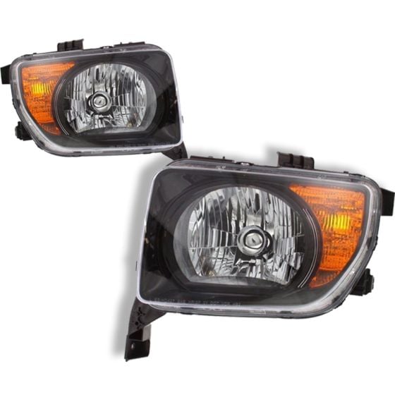 YH2 HONDA ELEMENT FRONT LIGHT ヘッドライト エレメントYH2【HONDA】ホンダELEMENT純正USヘッドライト左右('03-'06
