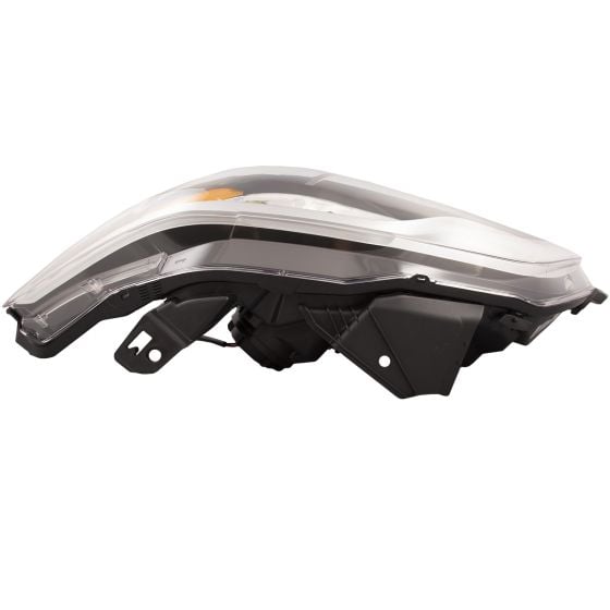 Replacement Headlight Set For Acura RDX 2013-2015 – Factory Halogen, Crystal Chrome Housing (Pair)