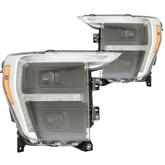 Headlights Depot 2123 Ford F150 Performance Headlights w/ LED Signals