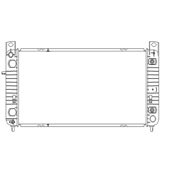Radiator For H2 Sierra 1500 Silverado 1500 Suburban 1500 Yukon 1500 & More