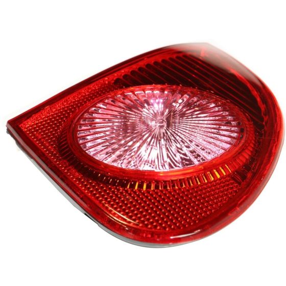 Left Side Outer Tail Light For 2003-2008 Toyota Corolla - Direct Replacement, DOT/SAE Certified
