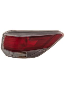 2011 Toyota Highlander Rear Passenger Side Replacement Tail Light Assembly