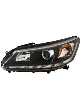 Headlight W/LED DRL Halogen CAPA Certified Left Hand Driver