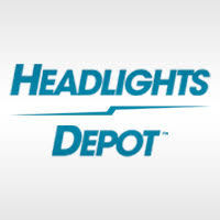Headlight Halogen Chrome Projector Right Passenger Fits