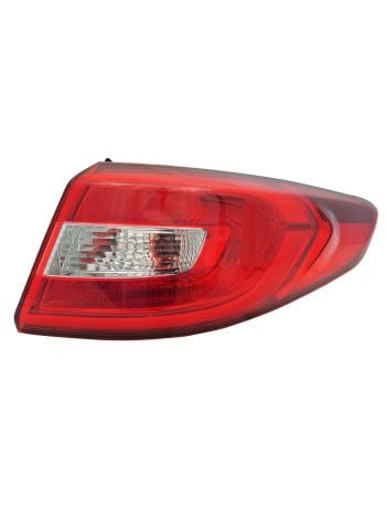 MIZIAUTO Right Passenger Outer Tail Light Assembly – Hyundai Sonata 2015-2017, Halogen, Black Housing - View #5