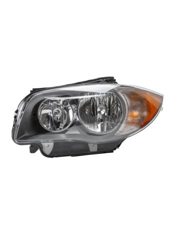 Left Driver Side Halogen Headlight For 08-12 BMW 128 135i CAPA Certified