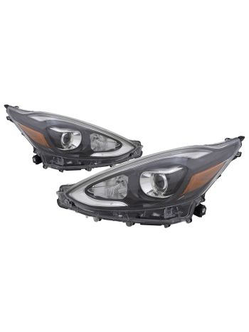 Left Driver Side LED Headlight For 18-19 Toyota Prius C CAPA