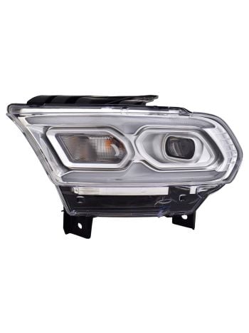 Left Driver Side LED Headlight with DRL for 2021-2024 Dodge Durango; CAPA Certified