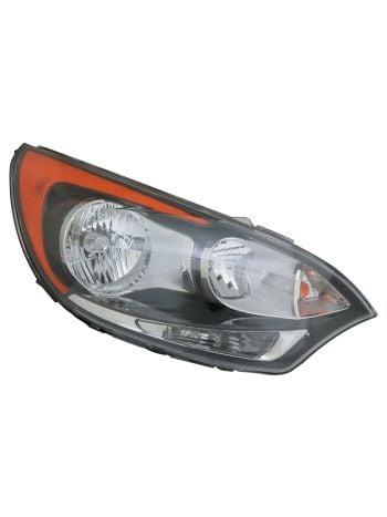 Right Passenger Side Halogen Headlight For 12-17 Kia Rio CAPA Certified
