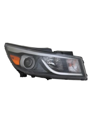 Right Passenger Side Halogen Headlight For 15-18 Kia Sedona CAPA Certified