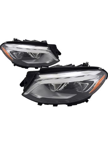 LED Headlight Set for 2016-2018 Mercedes-Benz GLE
