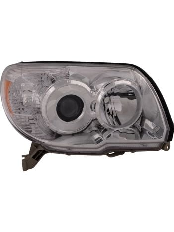 Headlight for Toyota 4Runner 2006-2009 limited And SR5 models CAPA Certified Right Passenger Side Halogen Chrome Housing