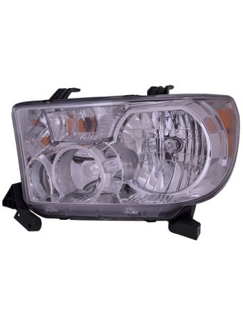 Headlights Set CAPA Certified Pair Fits 2008-2017 Toyota