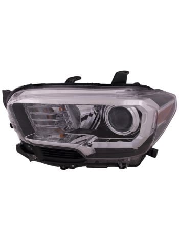 Headlight For Toyota Tacoma 18-19 CAPA Certified Halogen Headlamp