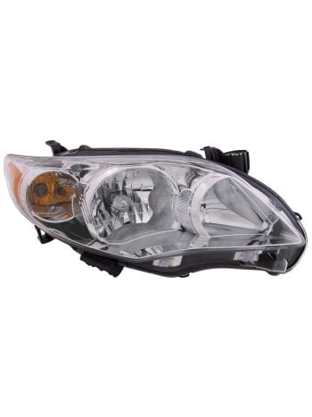 2011-2013 Toyota Corolla Base/CE/LE (Canada Built) Passenger Side CAPA Certified Headlight