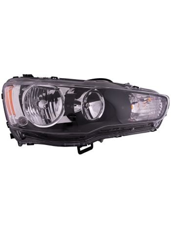Headlight Pair fits Mitsubishi Lancer 2008-2017 CAPA