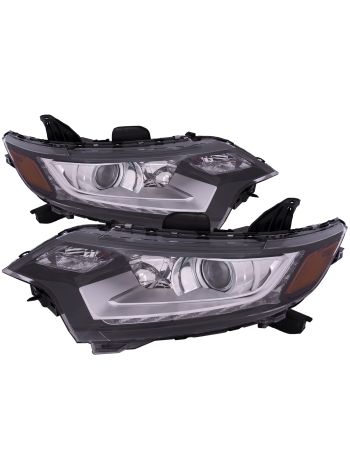 Headlight Halogen CAPA Certified Right Passenger Fits 2016