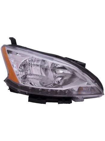 Auheadmotor Factory Style Headlights For 2013-2015 Nissan Sentra Halogen Assembly