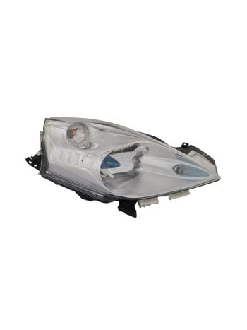 Right Passenger Side Halogen Headlight For 13-14 Nissan Leaf; CAPA Certified