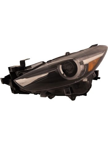 Headlight For 17-18 Mazda 3 Right Passenger CAPA Certified