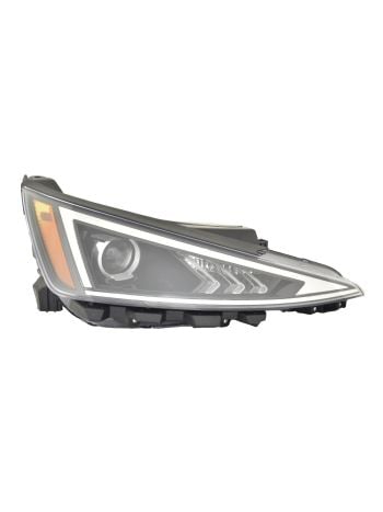 Passenger Side Headlight Assembly For 2019-2020 Hyundai Elantra - Right Halogen, Direct Replacement