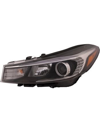 Headlight HID CAPA Certified Left Driver Fits 7/16-18 KIA Forte 5
