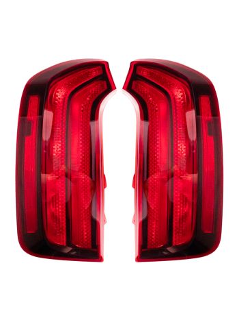 Outer Tail Light Set Compatible With Kia Telluride 2023-24 LX S CAPA Certified Halogen Left Driver And Right Passenger Side
