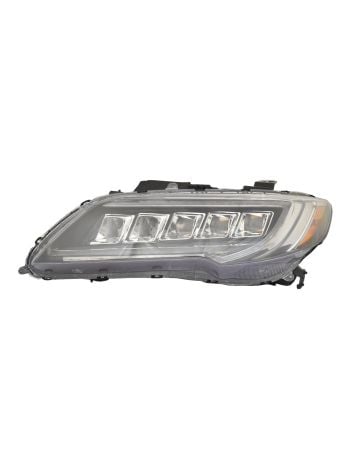 Left Driver Side CAPA Certified LED Headlight For 16-18 Acura RDX