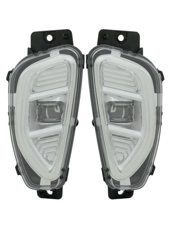 CAPA Certified Right Passenger Side LED Fog Light Fits 2018-2021 Ford Expedition - Headlightsdepot