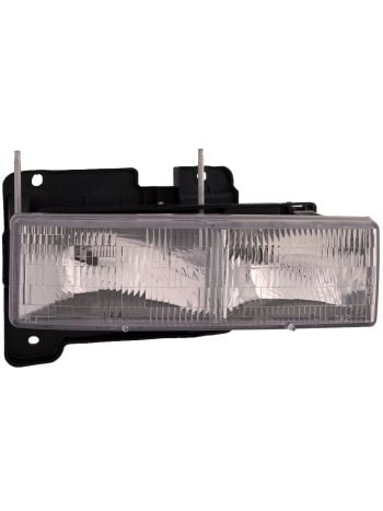 Headlight Fits 1988-2002 Chevrolet Suburban C Truck And K Truck Right Passenger Side CAPA Certified Headlamp Assembly