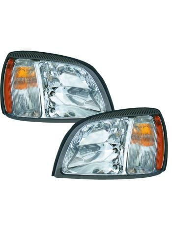 2000-2002 Cadillac DeVille Headlight Assembly - Depo 332-11A5L-ACD