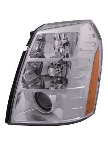 Headlight Fits 2007-2009 Cadillac Escalade EXT HID 1ST Design CAPA Certified Left Driver Side Headlamp Assembly
