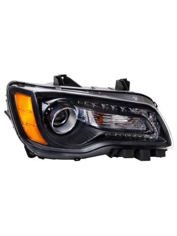 Headlight Compatible With Chrysler 300 2012-2014 Right PAssenger Side CAPA Certified Halogen Headlamp Assembly