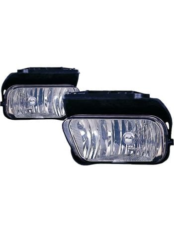 LED Headlight & Fog Light Bulb Kit For Silverado 1500/2500HD (2003-2006) - 6000K, 36W, Road Legal