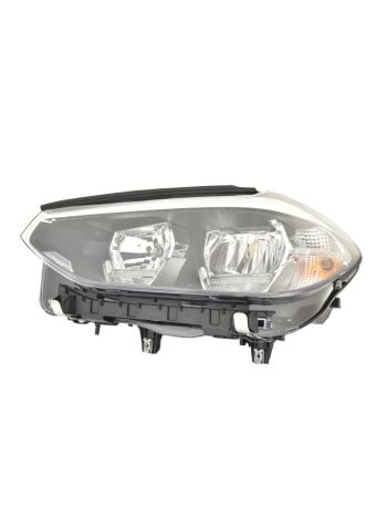 Left Driver Side Headlight For 18-21 BMW X3; CAPA Certified