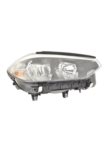 Right Passenger Side Headlight For 18-21 BMW X3; CAPA Certified